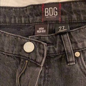 High rise jeans